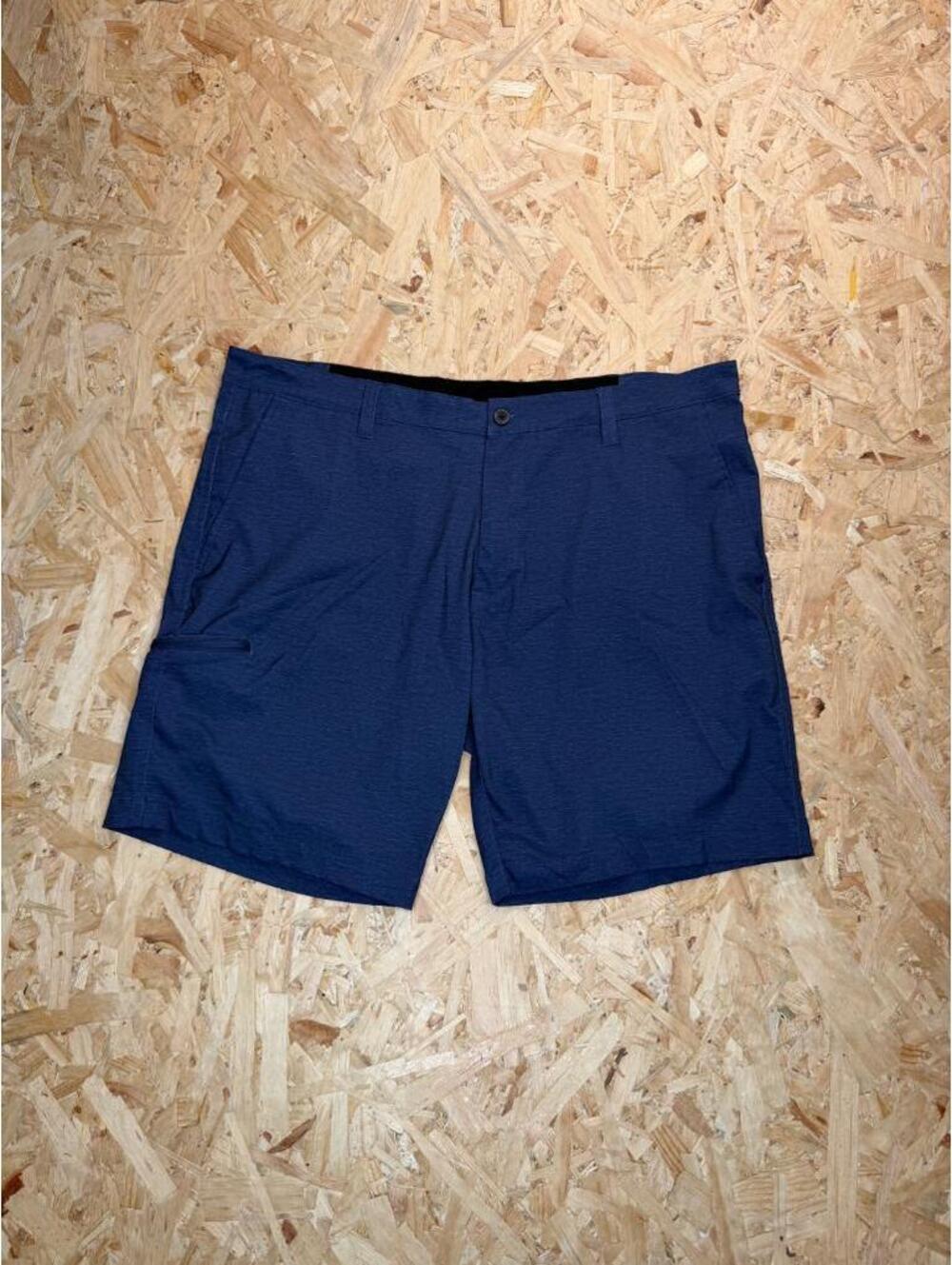Hang Ten Men's Golf Shorts Size 40 Blue Hybrid Stretch Flat Front